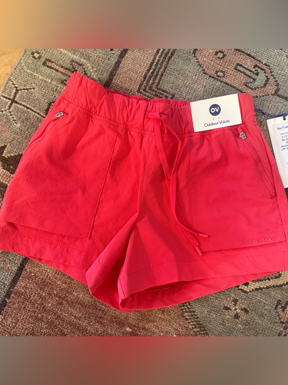 Outdoor Voices Bright Pink Performance Shorts